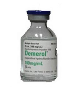 Demerol (Meperidine HCL) 100mg/ml injection