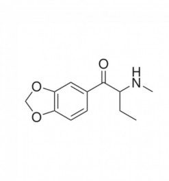 Butylone (bk-MBDB or β-keto-N-methylbenzodioxolylbutanamine or 1-(1,3-benzodioxol-5-yl)-2-(methylamino)butan-1-one)