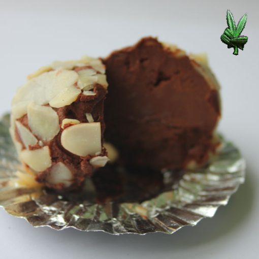 10 Cannabis Dark Chocolate Truffles